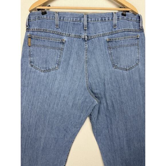 Cinch Jeans Men's Size 42 x 34 Denim 5 Pocket Western Work Jeans Distressed - Picture 14 of 16